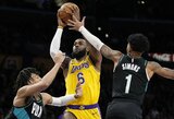 Sėkmingą atkarpą tęsianti „Lakers“ pranoko Portlando klubą