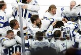 Pasaulio ledo ritulio čempionato auksas grįžta į Suomiją: finale po pratęsimo palaužti turnyro šeimininkai šveicarai