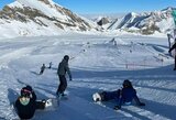 Akrobatinio slidinėjimo varžybose Šveicarijoje – M.Povilavičiūtės auksas