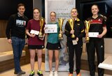 Lietuvos pajėgiausių stalo tenisininkų turnyre – Juchnaitės ir Martinkaus triumfas