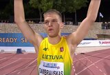 Sprinteris A.Dambrauskas Švedijoje finišavo antras, R.Vališauskas Belgijoje pasiekė geriausią Lietuvos sezono rezultatą