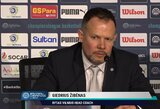 G.Žibėnas: „Nors turime mažai šansų, vis tiek kovosime“