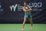 Justina Mikulskytė neatsilaikė prieš vieną garsiausių Slovėnijos tenisininkių
