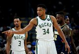 G.Antetokounmpo šmaikščiai sureagavo į D.Cousinso atvykimą į Milvokį