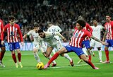 „Atletico“ 93-ąją minutę Madrido derbyje išplėšė dramatiškas lygiąsias su „Real“