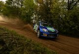 „Rally Aukštaitija“ V.Žalai prasidėjo klaida, tačiau ekipažas netrukus šovė į priekį