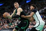 K.Porzingis vedė „Celtics“ komandą į pergalę