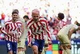 A.Griezmanno pelnytas dublis padovanojo „Atletico“ pergalę prieš „Almeria“