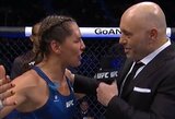 Buvusi titulinės kovos dalyvė J.Eye „UFC 276“ turnyre paskelbė apie karjeros pabaigą