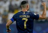 C.Ronaldo džiaugiasi po pasibaigusios rinktinių pertraukos vėl prisijungęs prie „Al-Nassr“