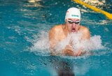 Pirmąją Lietuvos plaukimo čempionato dieną – du A.Šidlausko aukso medaliai