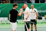 Aklųjų tenisą išbandęs Ričardas Berankis: „Tam tikrais momentais tai sunku suvokti protu“