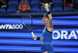 J.Pegula nutraukė M.Sakkari pergalių seriją ir užsitikrino vietą „WTA Finals“ turnyre