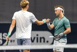 R.Berankis su E.Butvilu Vilniuje iškopė į ketvirtfinalį