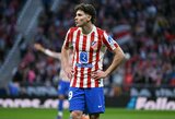 Julianas Alvarezas per pridėtą laiką išplėšė pergalę „Atletico“ komandai.