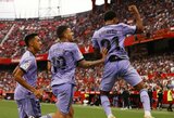 Ankstyvą įvartį praleidęs „Real" nugalėjo „Sevilla" futbolininkus