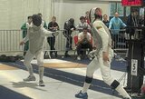 Dominikas Juras Europos jaunių fechtavimo čempionate – 12-as