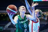 Lietuvos merginos pasaulio čempionate liko aštuntos