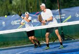 Europos žaidynių padelio teniso turnyre lietuviai garbingai priešinosi vieniems iš favoritų