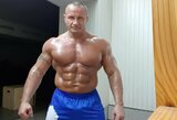 Į KSW narvą grįžtantis M.Pudzianowskis tikina nesilaikantis jokios dietos: „Galiu lovoje suvalgyti 2,5 kg ledų“