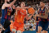Šaro akivaizdoje Montero vedama „Valencia“ – per žingsnį nuo čempionų titulo