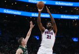 Embiidas pratęsė „76ers“ komandos sezoną