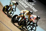 Geriausi dviračių treko sportininkai vėl susirungs UCI Čempionų lygos varžybose