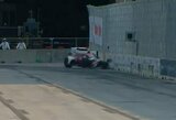 D.Malūkas vėl nebaigė „IndyCar“ lenktynių: rėžėsi į barjerus