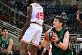 „Monaco“ ir „Panathinaikos“ akistatoje iš lietuvių geriausiai pasirodė A.Gudaitis