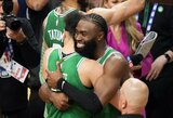 Metimu su sirena „Celtics“ išplėšė lemiamas rungtynes