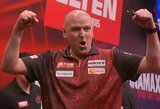 PDC Europos turas: Labanauskas nugalėjo daugiau nei 80 vietų aukščiau esantį varžovą