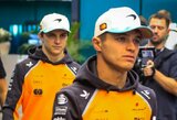 Las Vegase diskvalifikuoti abu „McLaren“ pilotai: Norrisas su Piastri nutraukė tylą