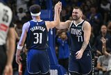 L.Dončičius džiaugėsi komandoje turėdamas K.Thompsoną, „Mavericks“ pasišaipė iš „Warriors“