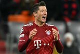 R.Lewandowskis apie fantastišką „hat-tricką“: „Visada esu alkanas įvarčių“