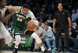 Majamyje – Giannio Antetokounmpo trigubas dublis ir „Heat“ pergalė po pratęsimo
