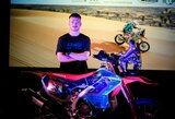 Dovydas Karka pristatė savo kelionę į Dakarą
