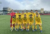 Lietuvos U-15 futbolo rinktinė antrose rungtynėse nugalėjo Latvijos bendraamžius