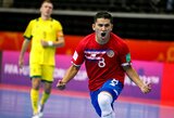 Pirmą kartą čempionate pirmavusi Lietuvos rinktinė turėjo pripažinti Kosta Rikos pranašumą ir baigė pasirodymą pasaulio futsal čempionate