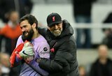 Po „Liverpool“ pergalės Alissonas vos sulaikė ašaras: J.Kloppas pasakė, kas nutiko