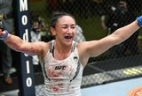 Buvusi UFC čempionė C.Esparza mano, kad R.Namajunas nokautas prieš W.Zhang nebuvo atsitiktinumas: tikisi, kad lietuvių kilmės kovotoja laimės revanšą