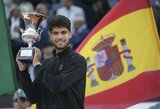 Sinnerio 26 pergalių serija nutrūko finale: Alcarazas – ATP 1000 turnyro Romoje nugalėtojas