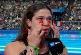R.Meilutytės varžovė nesulaikė ašarų: „Noriu kalbėti dabar, nes rytoj galiu būti kitoje visatoje“