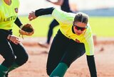 Lietuvos softbolo rinktinė Europos čempionatą pradėjo pralaimėjimais