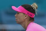 „Miami Open“: Rusijos tenisininkė pasisakė prieš karą, N.Osaka tolyn žengė be kovos