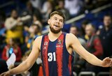 „Baskonia“ lietuviai pralaimėtose rungtynėse surinko 7 taškus 