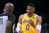 „Lakers“ rimtai svarsto R.Westbrookui patikėti atsarginio vaidmenį