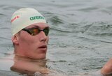 Karaliaus Mindaugo plaukimo maratone greičiausi – dvejų olimpinių žaidynių dalyvis ir pasaulio čempionas