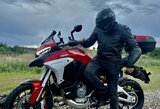 Ralio sprinto čempionas B.Šimkus išbandė „Ducati Multistrada V4”