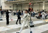 Dominikas Juras pasaulio jaunių fechtavimo taurės etape skynėsi kelią pro rusus