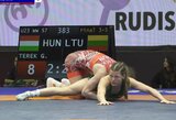 Europos imtynių U23 čempionate I.Alimova užėmė penktą vietą 